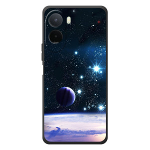 Чехол (ТПУ) с планетами на Xiaomi Poco C81 Pro – Космический вид