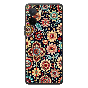 Чехол с принтом Ковер для Xiaomi Poco C81 Pro – Цветочный ковер