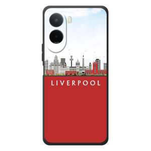 Чехол с картинкой ФК Ливерпуль на Сяоми Поко С81 Про – Город Liverpool