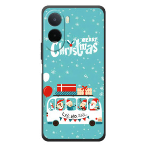 Силиконовый бампер на рождество для Xiaomi Poco C81 Pro (Рождественское настроение)