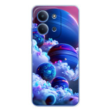Чохли КОСМОС  на Xiaomi Poco C85 – Сині планети