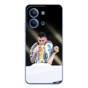 Чехлы Лео Месси Аргентина для Xiaomi Poco C85 – Кубок Мира