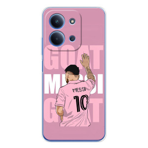 Чехлы Лео Месси в Майами на Xiaomi Poco C85 – GOAT MESSI