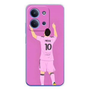 Чехлы Лео Месси в Майами на Xiaomi Poco C85 – Празднование Месси