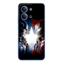Чохли з героями Марвел Xiaomi Poco C85 (VPrint) (Марвел стайл)