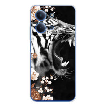 Чохли з картинкою животних Xiaomi Poco C85 (Стильний ТИГР)