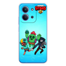 Чехлы Brawl Stars для Xiaomi Poco C85 (AlphaPrint) – Тріо героїв