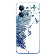 Чохол з картинкою (Стильні) Ш Oxford Поко С85 - (AlphaPrint) (Перо)