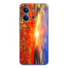 Чохол з картинкою (Стильні) Ш Oxford Поко С85 - (AlphaPrint) (Поле тюльпанів)