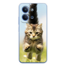 Чохли з Котиками для Xiaomi Poco C85 (VPrint) (Прижок кота)