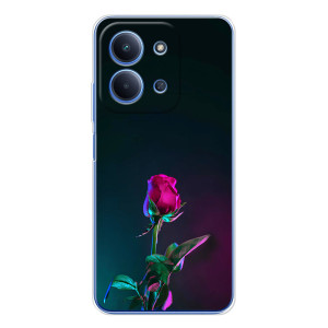 Чохли з принтом Троянд для Xiaomi Poco C85 – Нічна троянда