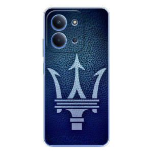 Чехлы с тематикой "Крутые машины" на Xiaomi Poco C85 – Лого Maserati