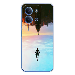 Чохол з людиною павуком для Xiaomi Poco C85 - (AlphaPrint)