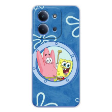 Чохол Губка Боб для Ш Oxford Поко С85 (В ілюмінаторі)