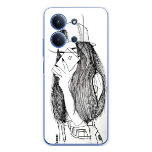 Чехол с печатью для Xiaomi Poco C85 - (Мода) (AlphaPrint)
