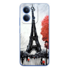 Чохол Ейфелева Вежа Xiaomi Poco C85 - (AlphaPrint) – Вежа в Парижі