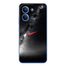 Чохол для Xiaomi Poco C85 - з принтом Найк (AlphaPrint) – Найк червоний