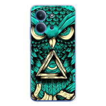 Чохол з пташками на Xiaomi Poco C85 (VPrint) (Сова з оком)