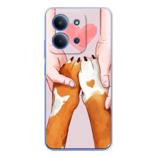 Чохол (ТПУ) Милі песики для Xiaomi Poco C85 – Любов до собак