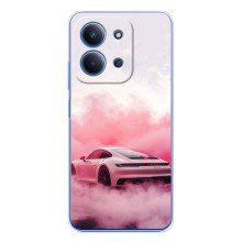 Чохол з авто Порше для Xiaomi Poco C85 – Рожевий Порше