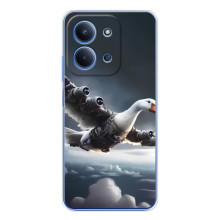 Чохол з мемом Тралалело тралала на Xiaomi Poco C85 (Бомбардіні гусіні)