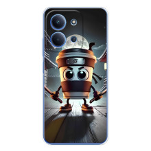 Чохол з мемом Тралалело тралала на Xiaomi Poco C85 (Капучіно асасіно)