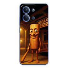 Чохол з мемом Тралалело тралала на Xiaomi Poco C85 (Тунг тунг тунг сахур)