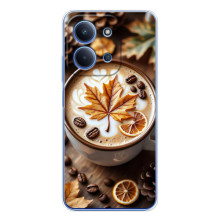 Чохол з унікальним дизайном 'Осінь з кавою' для Xiaomi Poco C85 – Пряна кава
