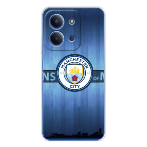 Силиконовые Чехлы принт Футбол на Xiaomi Poco C85 – ManCity