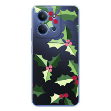 Зимні Чохли для Ш Oxford Поко С85 - прозорий фон (Різдвяний фон)