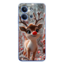 Яскравий чохол для Xiaomi Poco C85 з Зимові Оленята