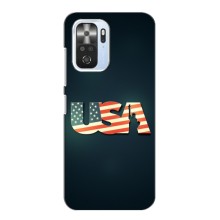 Чехол Флаг USA для Xiaomi POCO F3 Pro (USA)