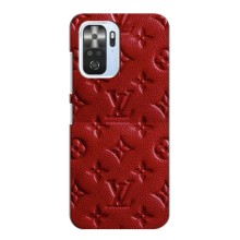 Текстурный Чехол Louis Vuitton для Поко Ф3 Про – Красный ЛВ