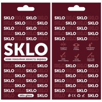 Захисне скло SKLO 3D (full glue) для Xiaomi Redmi K40/K40 Pro/K40 Pro+/Poco F3/Mi 11i/Poco X3 GT – Чорний