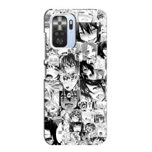 Чехлы Персонажи Аниме Наруто для Xiaomi POCO F3 (AlphaPrint) – Ahegao manga