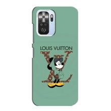 Чехлы Луи Витон для Xiaomi POCO F3 (AlphaPrint - LOUIS VUITTON) (Микки Маус LV)