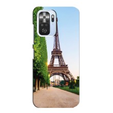 Чехол Эйфелева Башня для Xiaomi POCO F3 - (AlphaPrint) (Дорога в Париж)