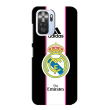 Чехол для Xiaomi POCO F3 с принтом (Лого Real Madrid)