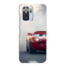 Силиконовый чехол Маквин для Xiaomi POCO F3 – Маквин на трасе