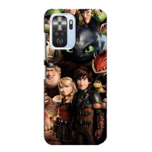 Чехол как приручить дракона на Xiaomi POCO F3 – Персонажи дракона