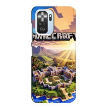 Чохол з картинками Майнкрафт для Ксяомі POCO F3 – Minecraft