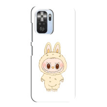 Чехол с принтом Лабубу для Xiaomi POCO F3 – Бежевый Лабубу