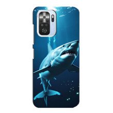 Чехол с картинкой «Хищники» для Xiaomi POCO F3 – Акула