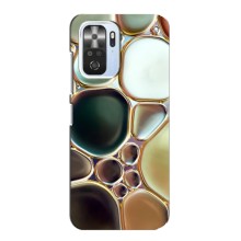 Мраморный чехол на Xiaomi POCO F3 (VPrint) (Радужный Мрамор)