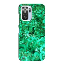 Мраморный чехол на Xiaomi POCO F3 (VPrint) (Салатный Мрамор)