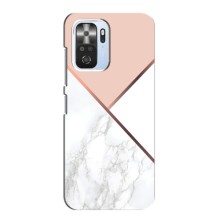 Мраморный чехол на Xiaomi POCO F3 (VPrint) (Тройной мрамор)