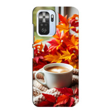 Чехол с уникальным дизайном «Осень с кофе» для Xiaomi POCO F3