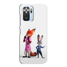 Силиконовый чехол с принтом Зоотрополіс для Xiaomi POCO F3 – Джуди и Ник