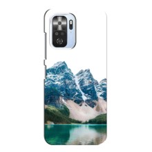 Силиконовый чехол с КАРТИНКАМИ лето для Xiaomi POCO F3 (AlphaPrint) (Гори)