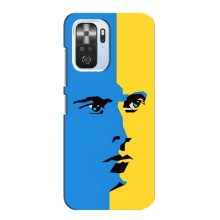 Украинские Чехлы для Xiaomi POCO F3 с картинкой УПА (AlphaPrint) (Степан Бандера)